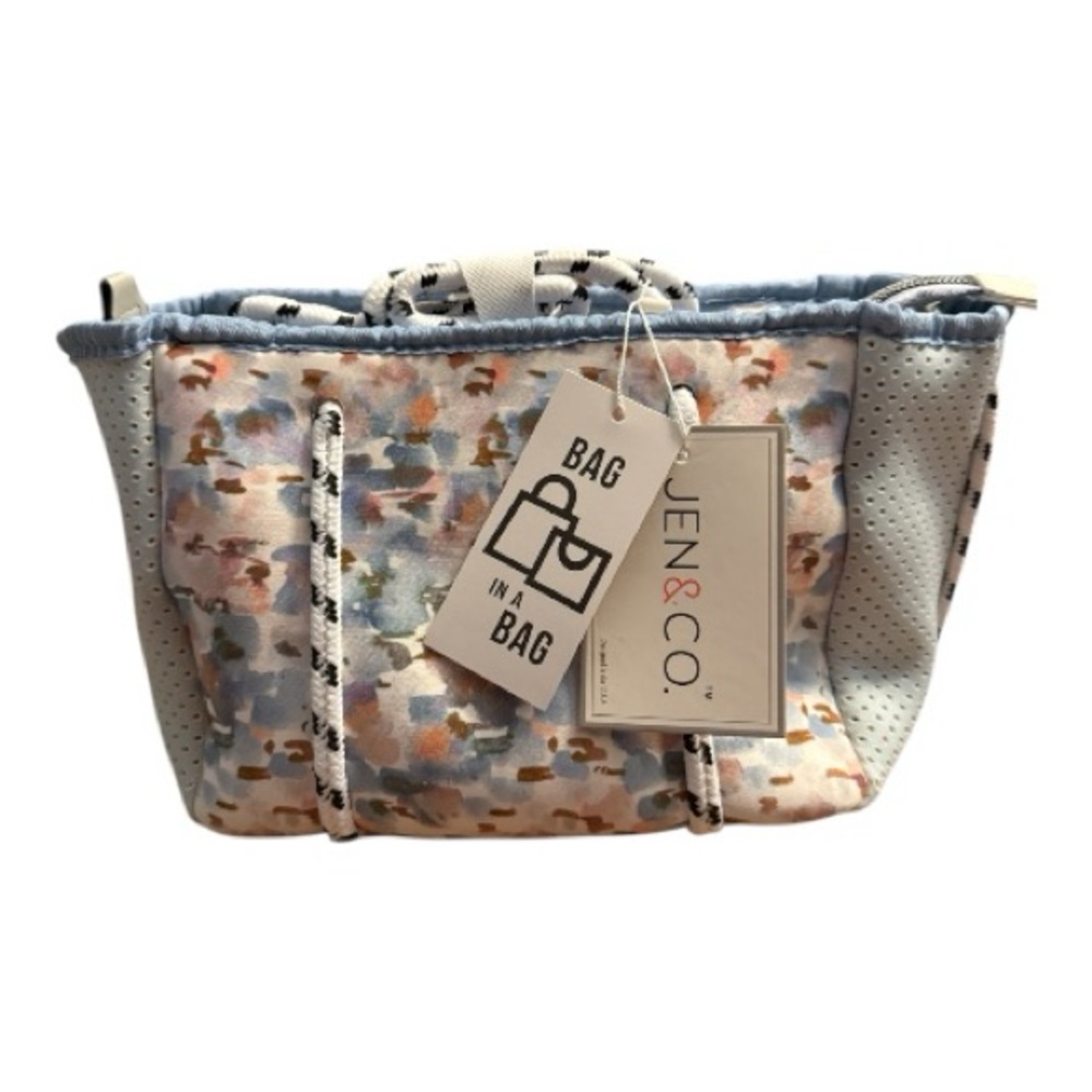 Blue Multi-Color Women's Bag By Jen & Co